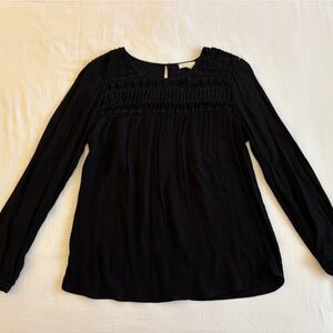 Anthropologie Long-Sleeve Blouse